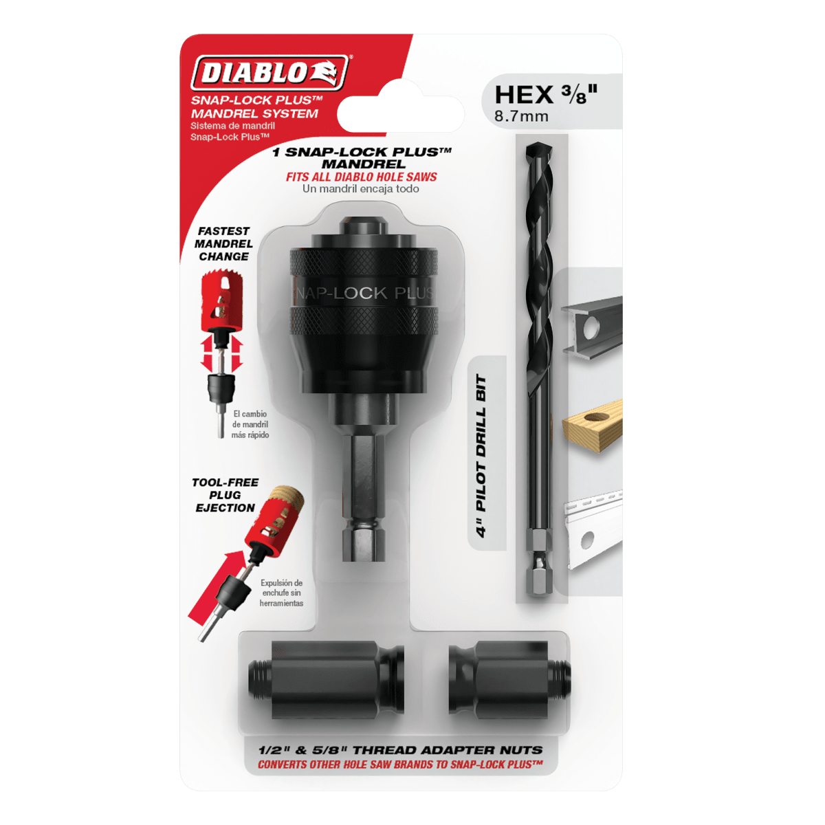 3/8" Snap - Lock Plus™ Mandrel System - AAA Industrial Supply