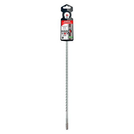 3/8" x 16" x 18" Rebar Demon™ SDS - Plus 4 - Cutter Full Carbide Head Hammer Drill Bit - AAA Industrial Supply