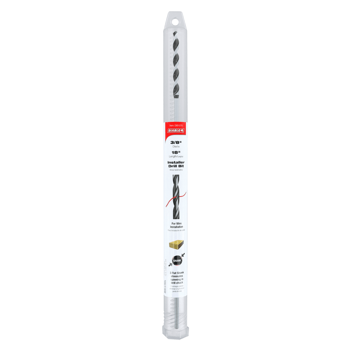 3/8" x 18" Installer Drill Bit for Wood - AAA Industrial Supply