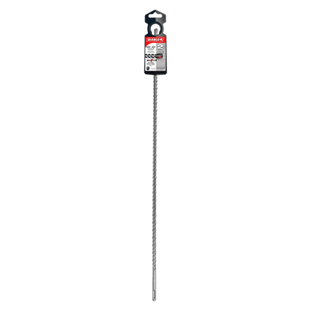 3/8" x 22" x 24" SDS - Plus 2 - Cutter Carbide - Tipped Hammer Drill Bit - AAA Industrial Supply