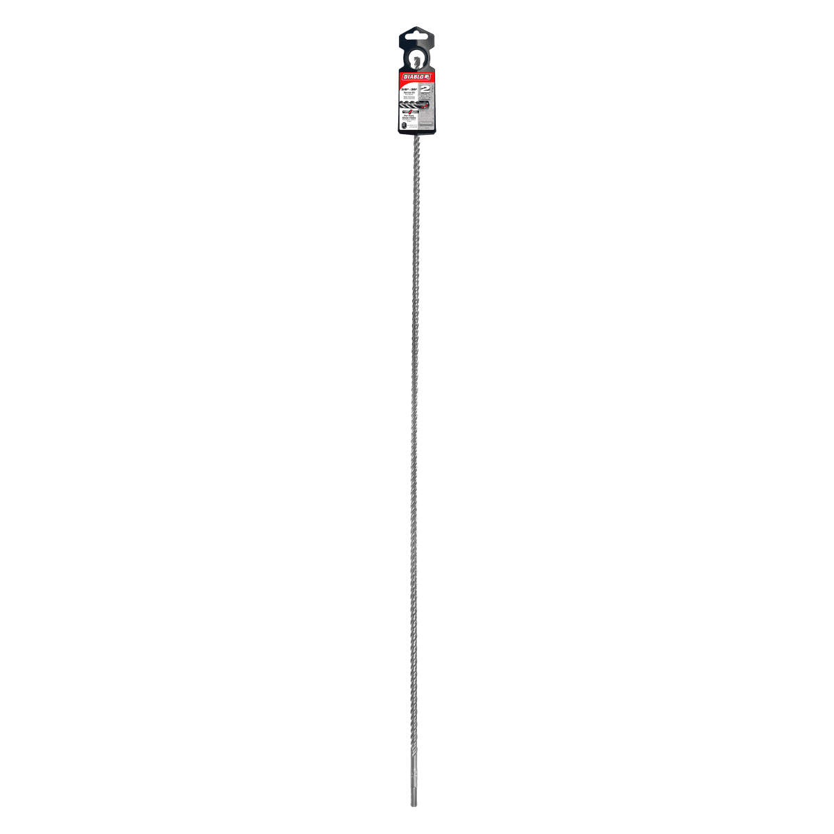 3/8" x 37" x 39" SDS - Plus 2 - Cutter Carbide - Tipped Hammer Drill Bit - AAA Industrial Supply