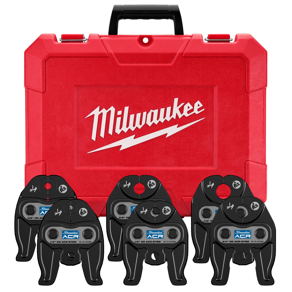 Milwaukee 1/4" - 7/8" Streamline® ACR Press Jaw Kit for M12™ FORCE LOGIC™ Press Tool
