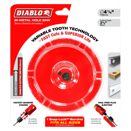 4 - 1/8" Bi - Metal Hole Saw - AAA Industrial Supply