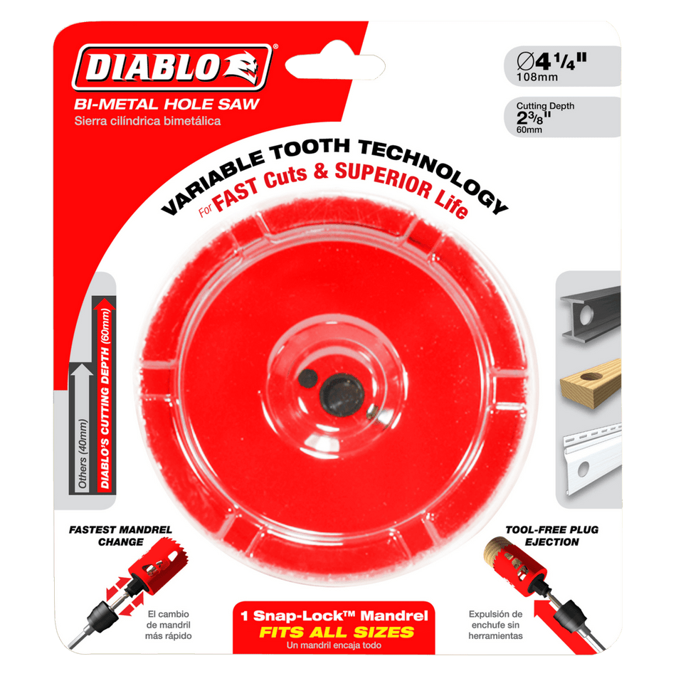 4 - 1/8" Bi - Metal Hole Saw - AAA Industrial Supply