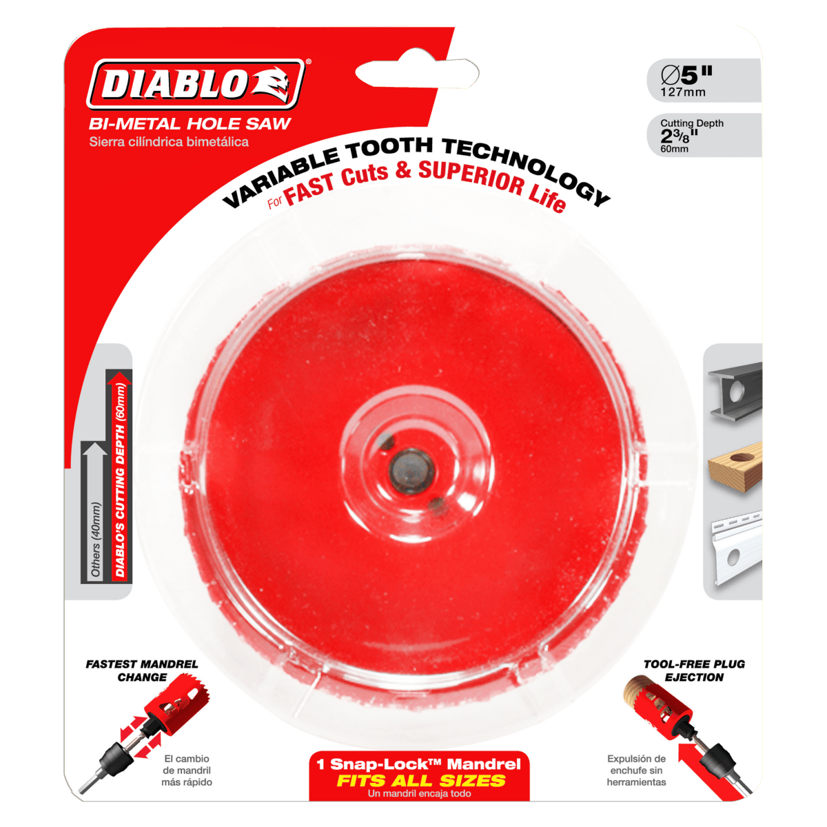 4 - 3/4" Bi - Metal Hole Saw - AAA Industrial Supply