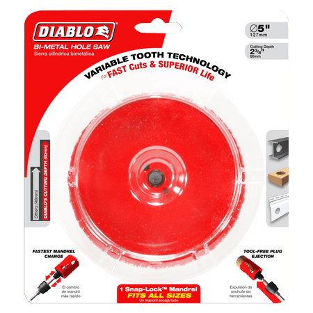 4 - 3/4" Bi - Metal Hole Saw - AAA Industrial Supply