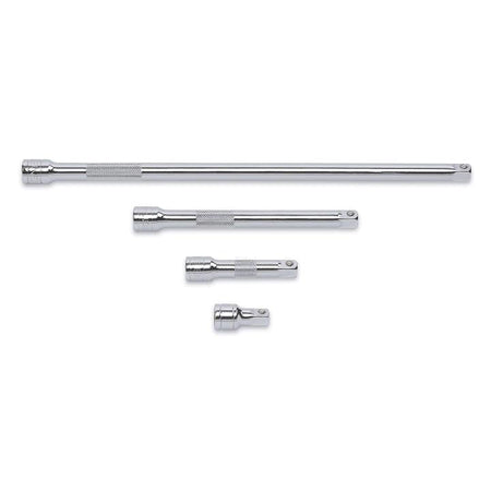 4 Piece 3/8" Drive Extension Set 1 - 1/2", 3", 6" & 12" - AAA Industrial Supply