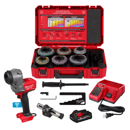Milwaukee M18 FUEL™ Covered Conductor Cable Stripper Kit w/ Adjustable Bushings
