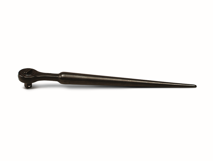 1/2" Drive Construction Ratchet Spud Handle Black - 15"
