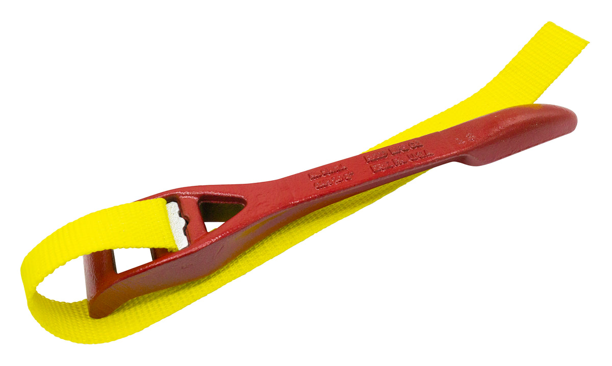 Strap Wrench, 1/8 to 2 in Pipe, Polyester Strap