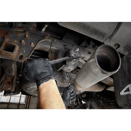 47pc 1/2" Drive Metric & SAE Ratchet and Socket Set with FOUR FLAT™ Sides - AAA Industrial Supply