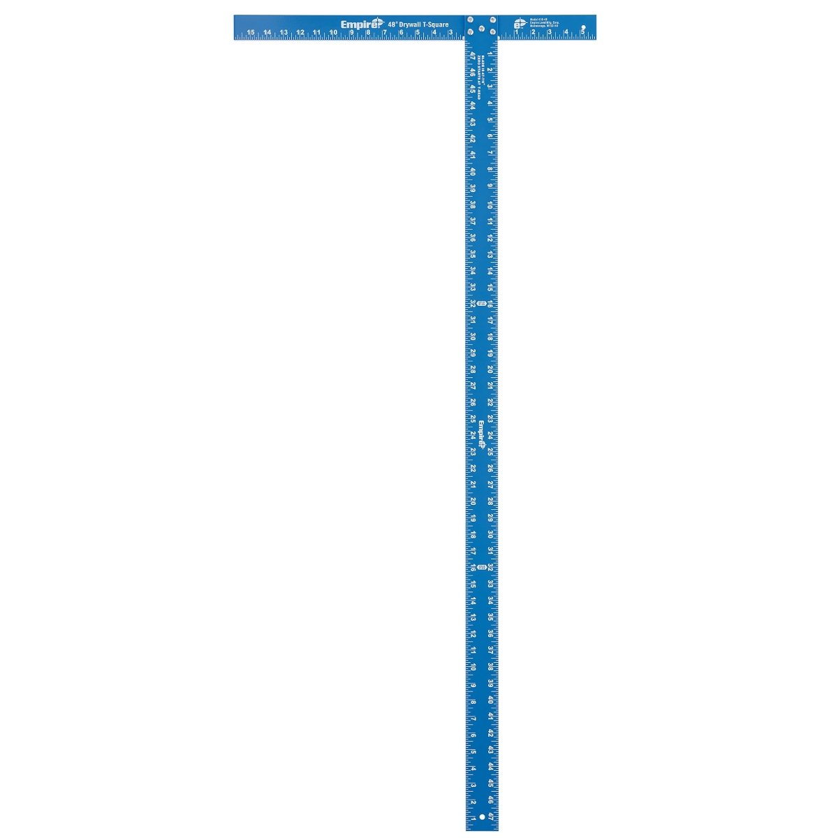 48 in. Blue Drywall T - Square - AAA Industrial Supply