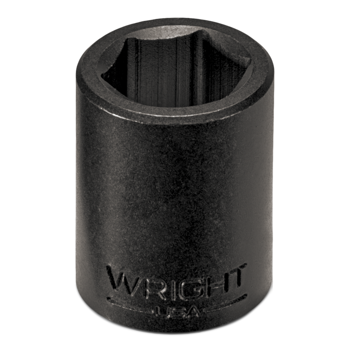 3/8" Drive 6 Point Standard Metric Impact Socket - 19mm