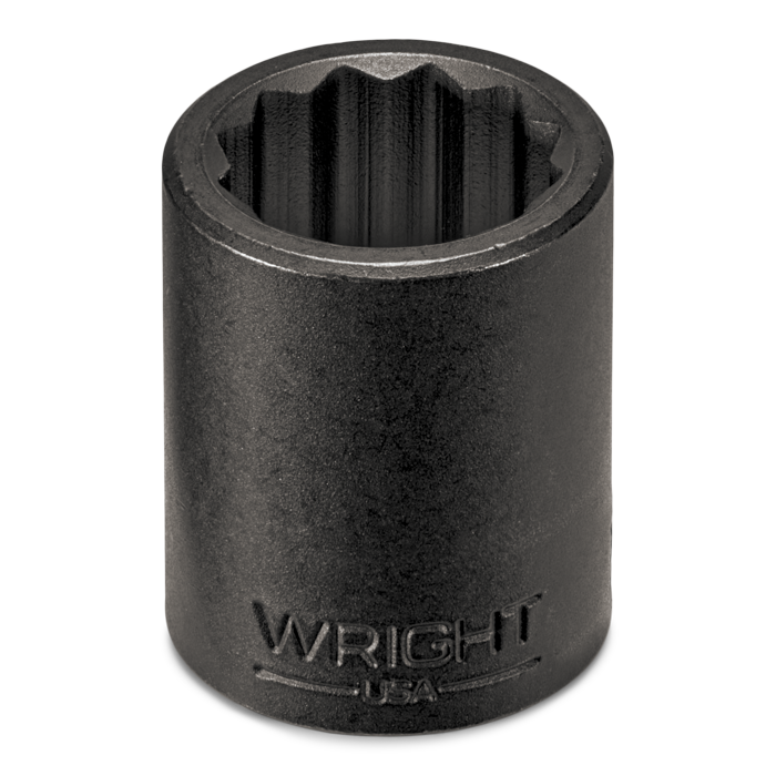 1/2" Drive 12 Point Standard Impact Socket - 13/16"