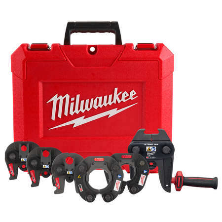 Milwaukee ½” – 2” IPS-ASP Press Jaw & Ring Kit for M18™ FORCE LOGIC™ Long Throw Press Tool