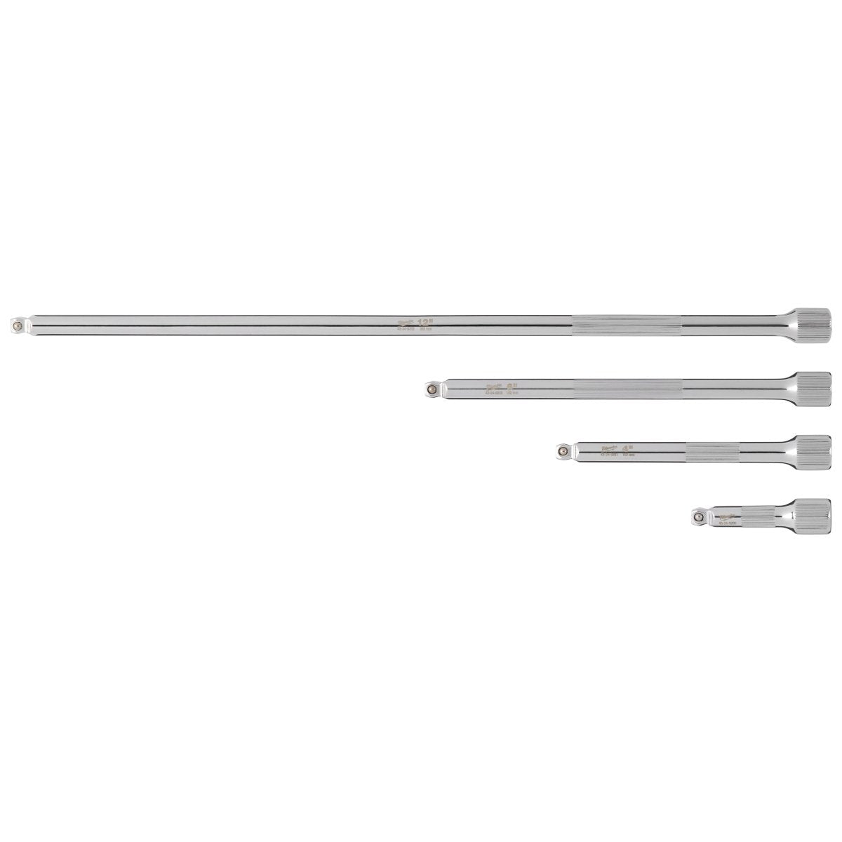 4pc 1/4” Drive Wobble Extension Set - AAA Industrial Supply