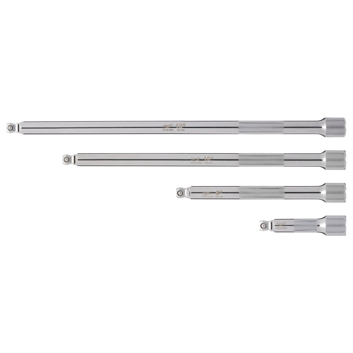 4pc 3/8” Drive Wobble Extension Set - AAA Industrial Supply