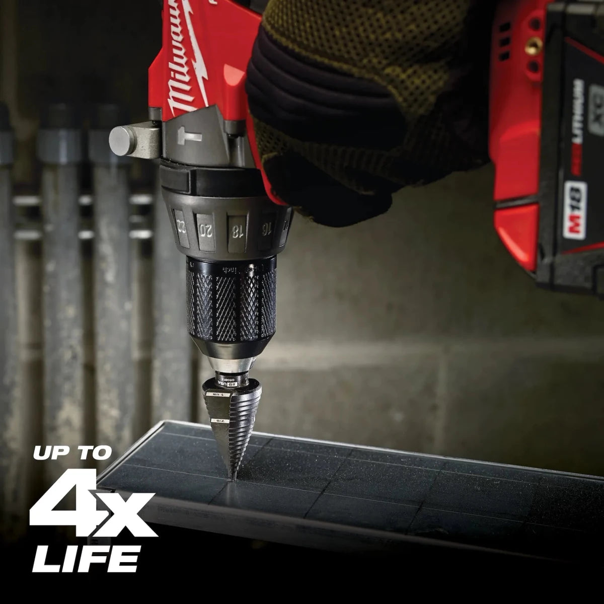 4PC Step Drill Bit Set - AAA Industrial Supply