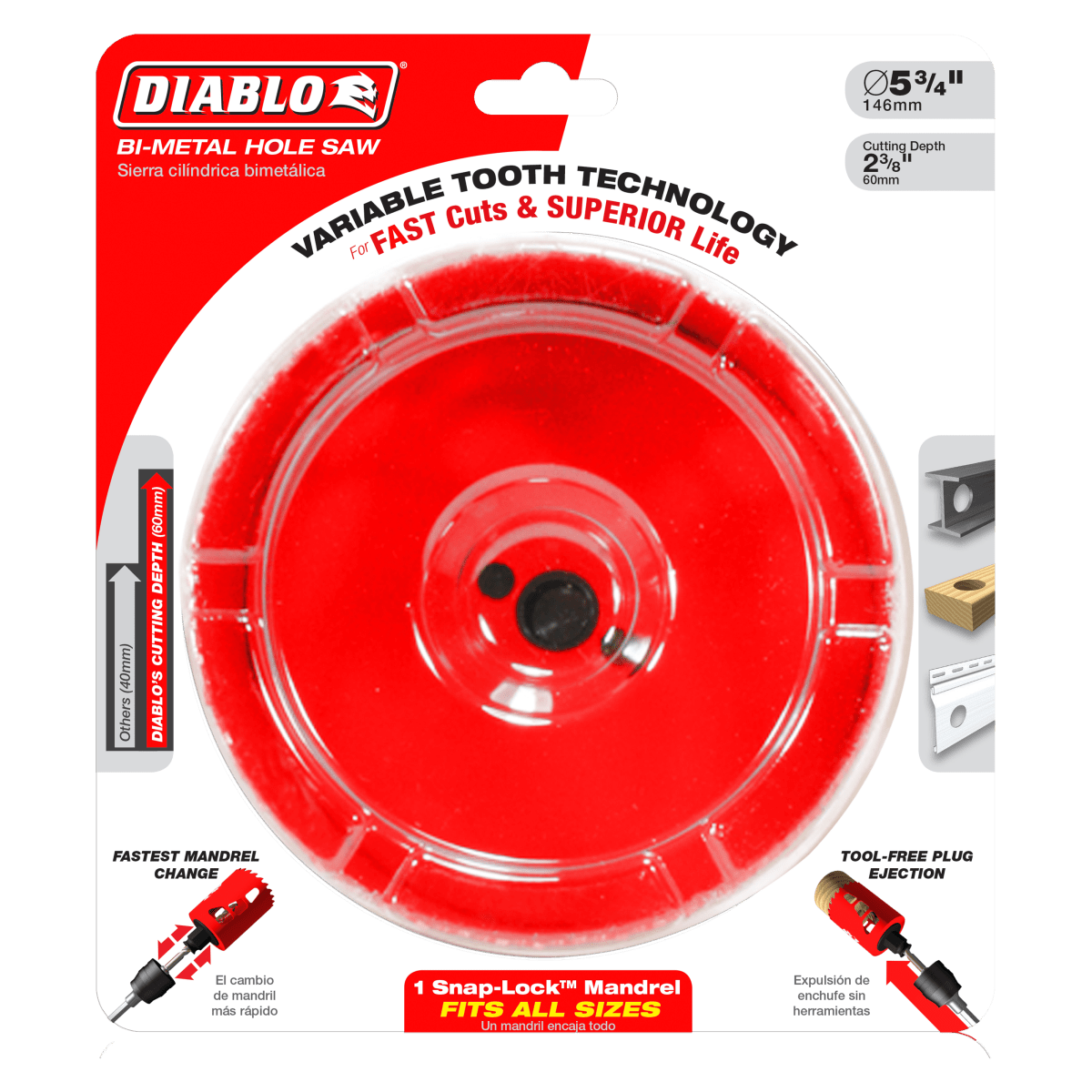 5 - 3/4" Hole Saw - AAA Industrial Supply