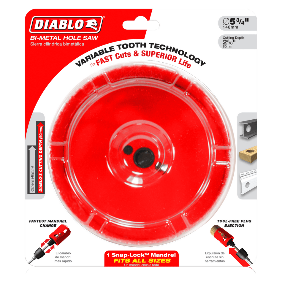 5 - 3/4" Hole Saw - AAA Industrial Supply