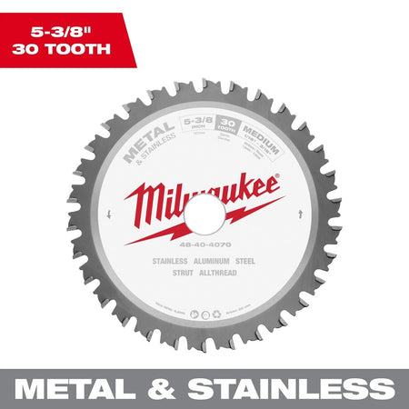 5 - 3/8" Metal & Stainless Cutting Circular Saw Blade - AAA Industrial Supply