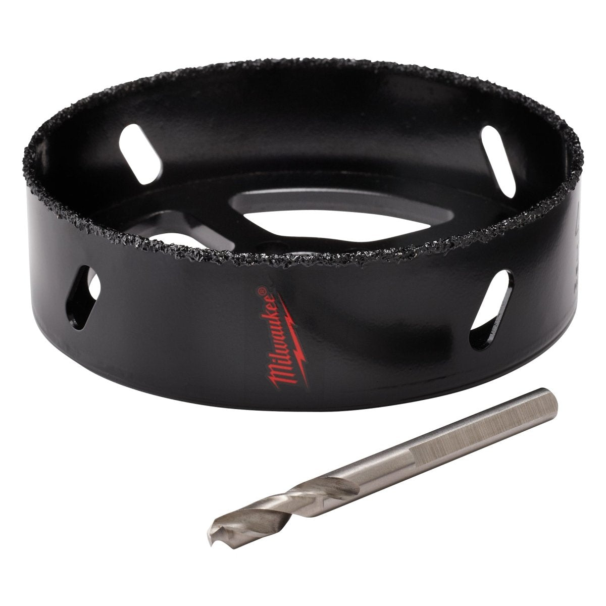 5 - 3/8" Recessed Light Carbide Grit Hole Saw with Pilot Bit - AAA Industrial Supply