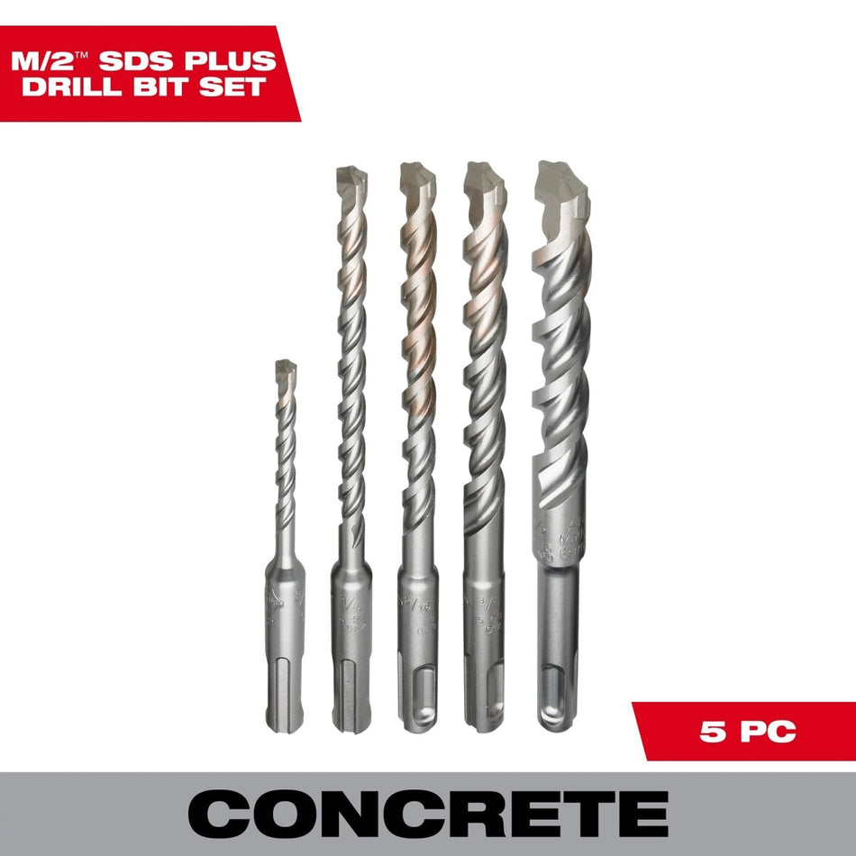 5 PC SDS Plus M/2™ Kit - AAA Industrial Supply