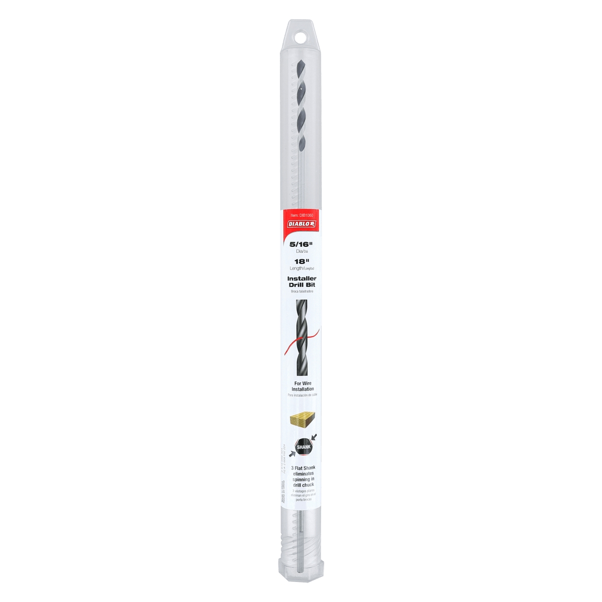 5/16" x 18" Installer Drill Bit for Wood - AAA Industrial Supply