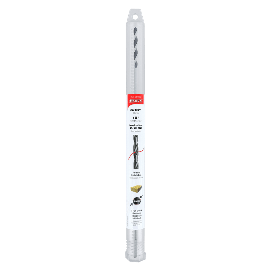 5/16" x 18" Installer Drill Bit for Wood - AAA Industrial Supply