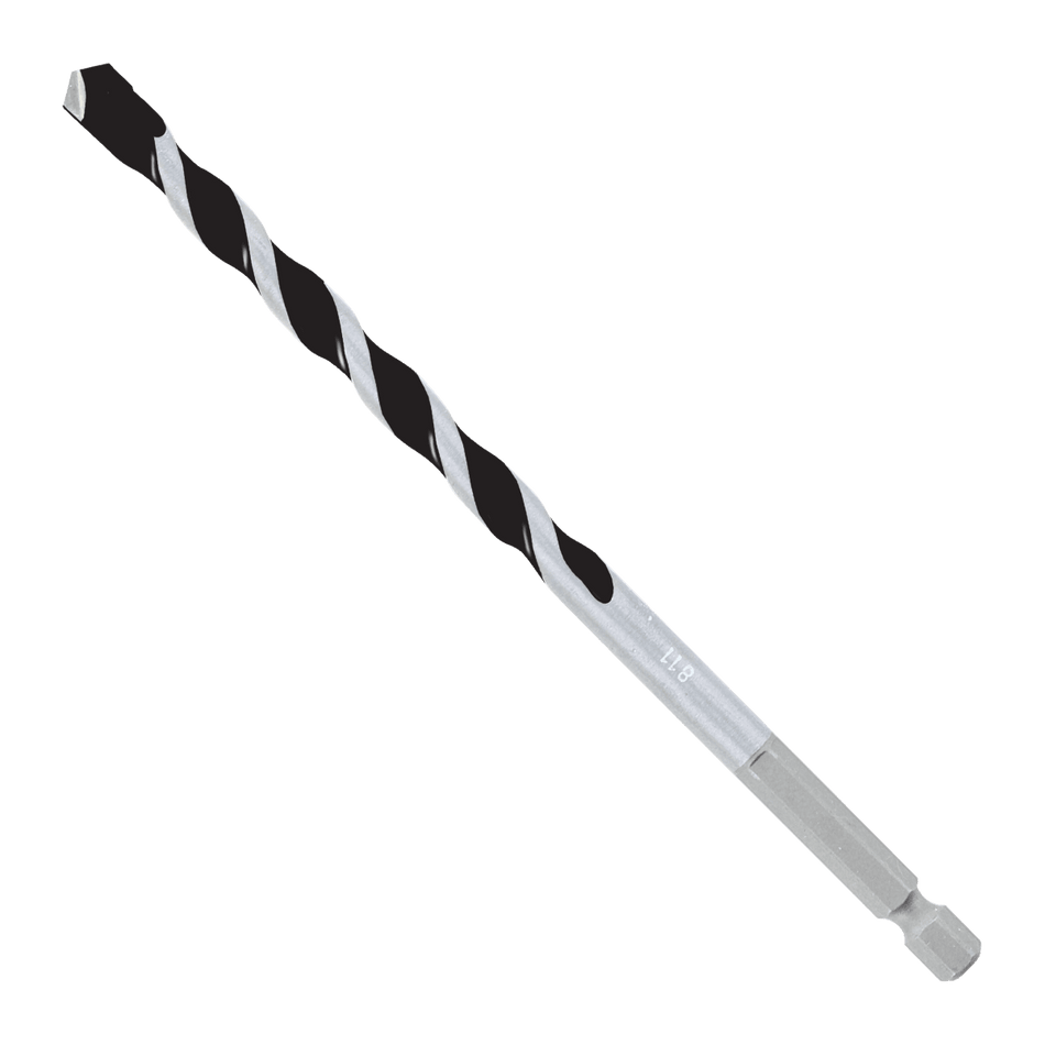 5/16" x 4" x 6" Multi - Material Carbide - Tipped Hammer Drill Bit - AAA Industrial Supply