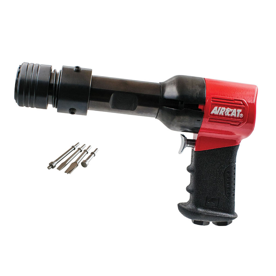 AIRCAT Pneumatic Tools 5300-B-T: Super Duty 0.498-Inch Shank Air Hammer 1,700 BPM - Hammer