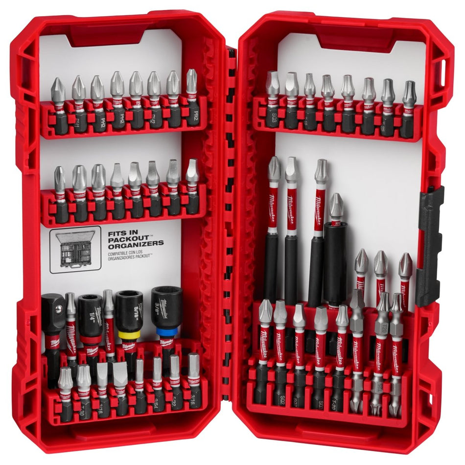 54PC SHOCKWAVE™ Impact Duty Driver Bit Set - AAA Industrial Supply