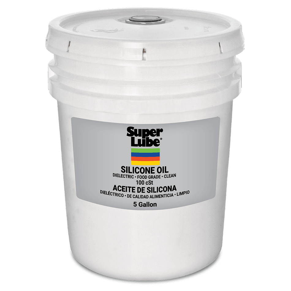 Super Lube Silicone Oil 100 cSt – 5 Gallon Pail