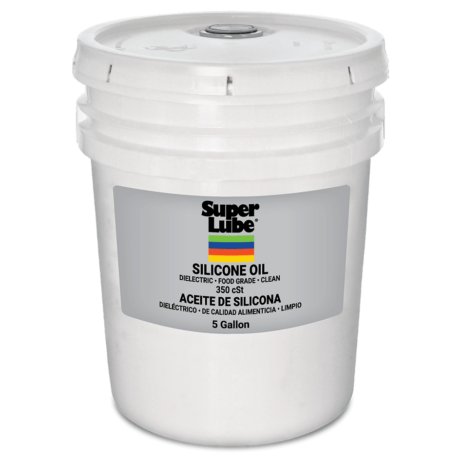 Super Lube Silicone Oil 350 cSt – 5 Gallon Pail