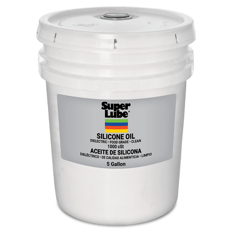 Super Lube Silicone Oil 1000 cSt – 5 Gallon Pail