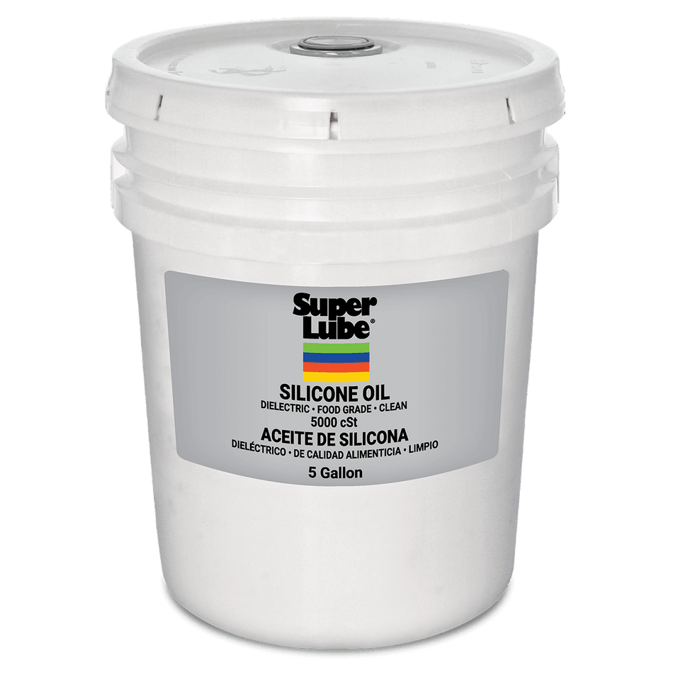 Super Lube Silicone Oil 5000 cSt – 5 Gallon Pail