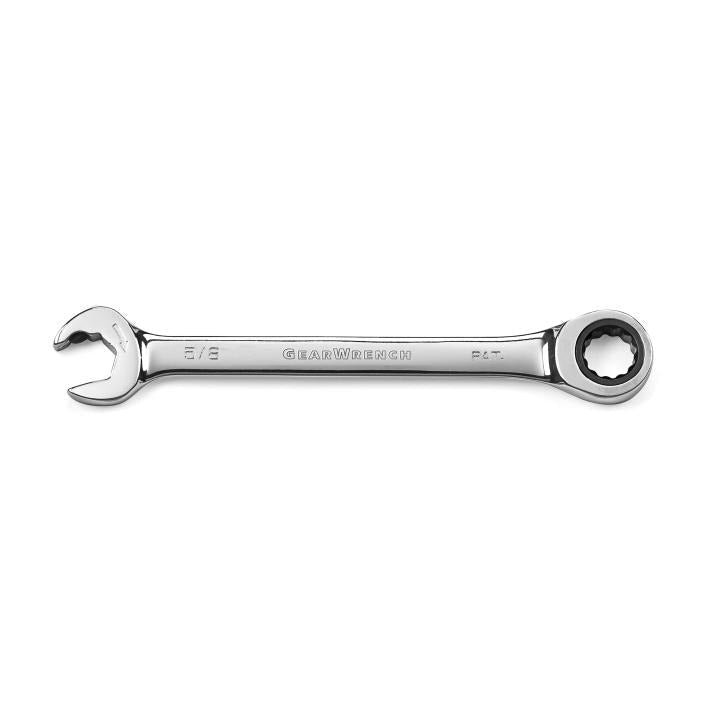 5/8" 72 - Tooth 12 Point Open End Ratcheting Combination Wrench - AAA Industrial Supply