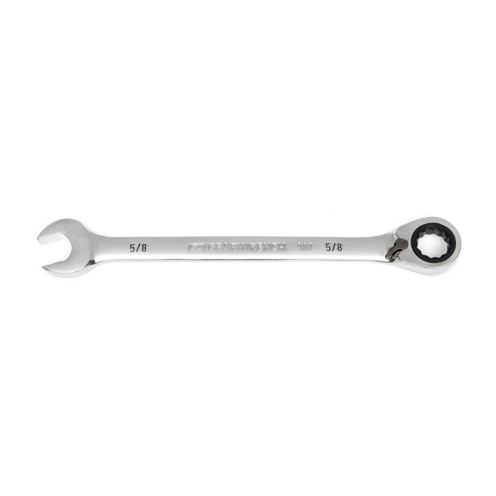 5/8" 90 - Tooth 12 Point Reversible Ratcheting Wrench - AAA Industrial Supply
