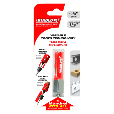 5/8" Bi - Metal Hole Saw - AAA Industrial Supply