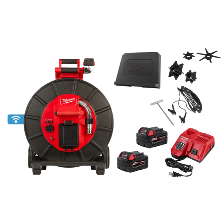Milwaukee M18™ 200’ Stiff Modular Pipeline Inspection System