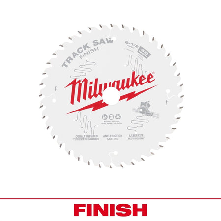 6 - 1/2” 40T Finish Track Saw Blade - AAA Industrial Supply