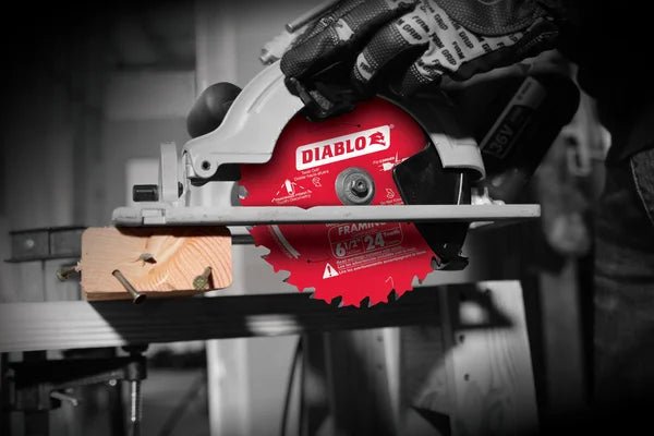 6 - 1/2" x 24 - Teeth Framing Saw Blade for Wood - AAA Industrial Supply