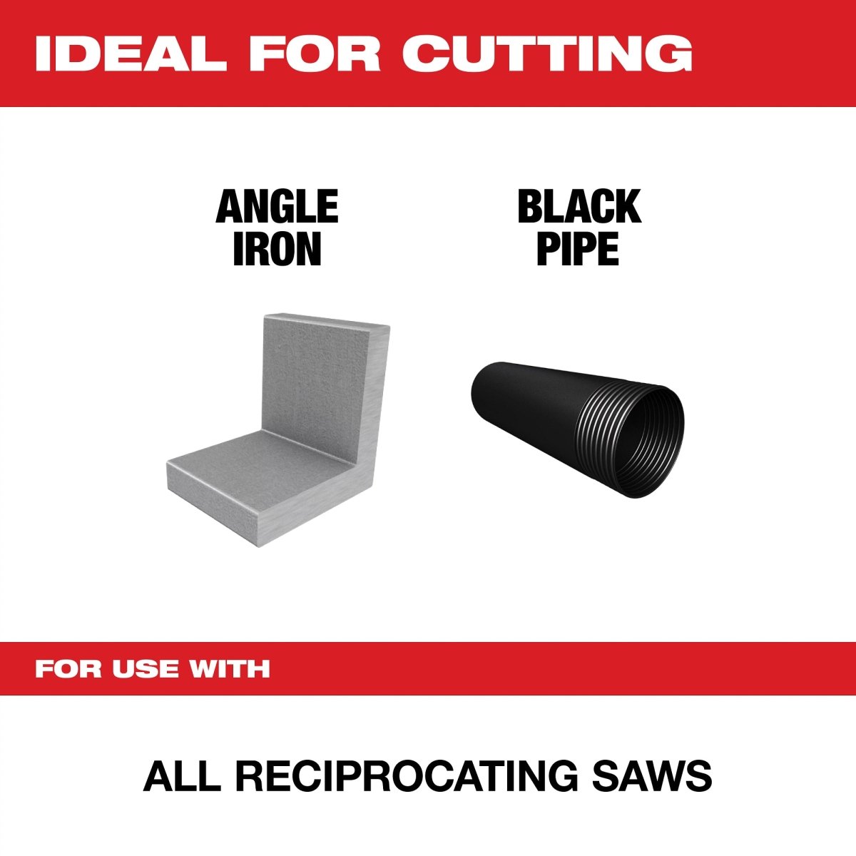 6" 14 TPI SAWZALL® Blade for Medium Metal (5 PK) - AAA Industrial Supply