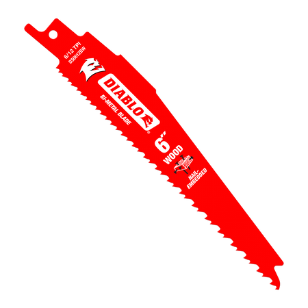 6" 6/12TPI Bi - Metal Reciprocating Saw Blades for Nail - Embedded Wood (25 - pk) - AAA Industrial Supply