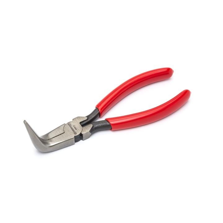6" Bent Needle Nose Solid Joint Pliers - AAA Industrial Supply