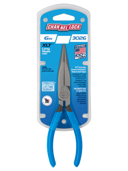 6" Channellock Long Nose Plier, No Cutter - AAA Industrial Supply