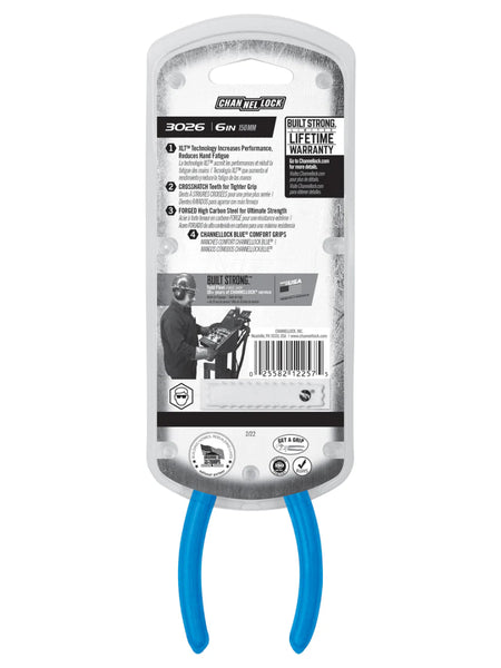 6" Channellock Long Nose Plier, No Cutter - AAA Industrial Supply