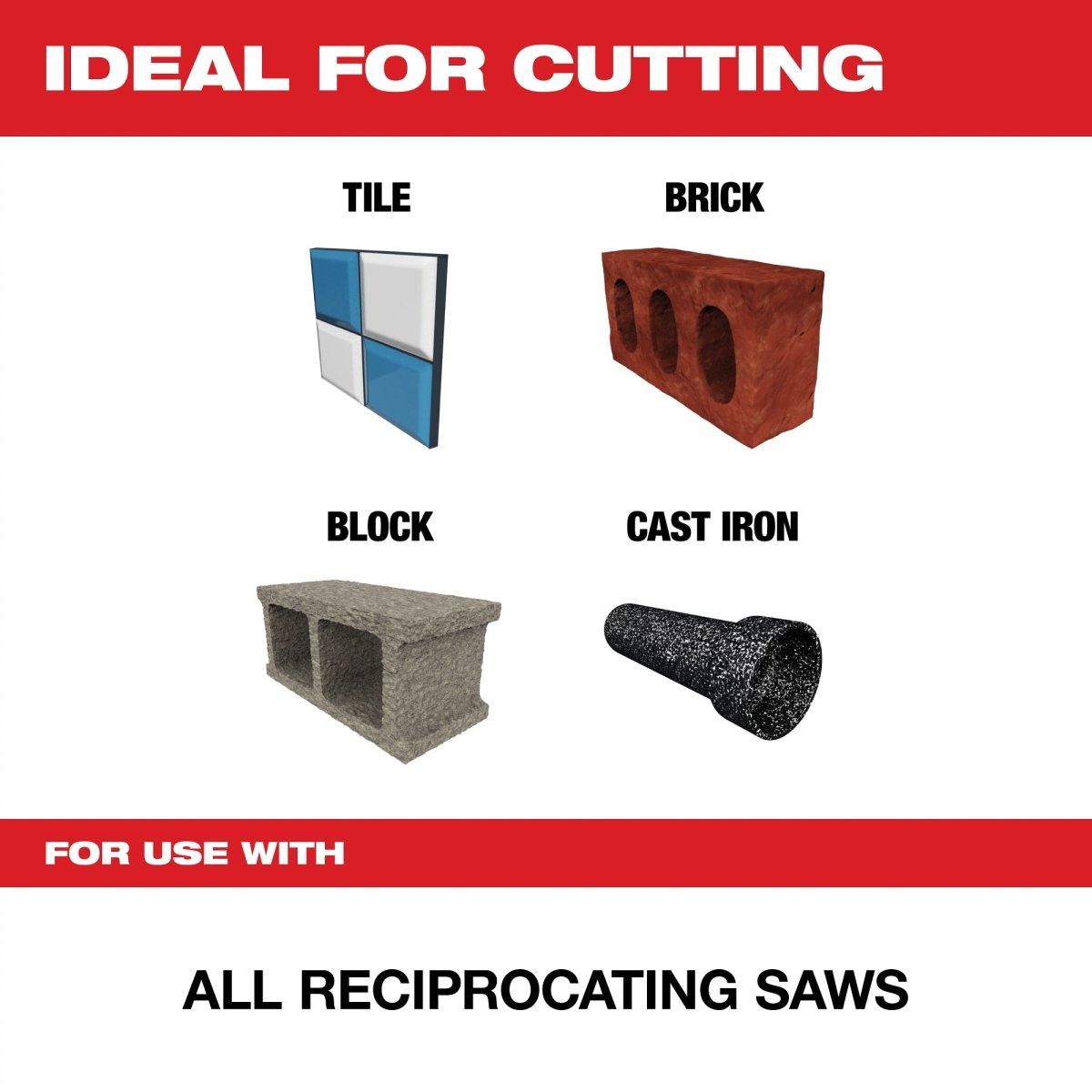 6" Diamond Max™ Diamond Grit SAWZALL® Blade - AAA Industrial Supply