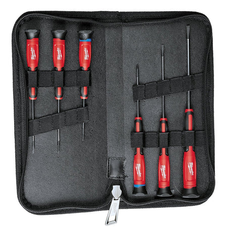 6 PC Precision Screwdriver Set w/ Case - AAA Industrial Supply