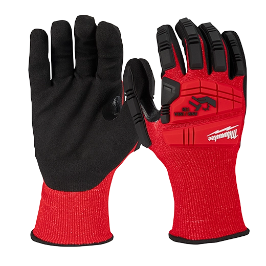 Impact Cut Level 3 Nitrile Dipped Gloves - S